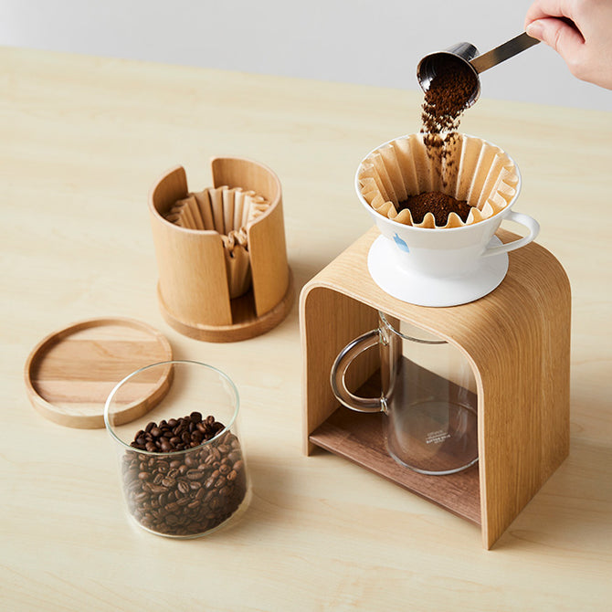 ドリッパーなどのコーヒー抽出器具