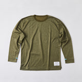 【オンライン限定】BLUE BOTTLE COFFEE × The Inoue Brothers... カットソー ロングスリーブシャツ(カーキ)