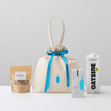 【オンライン限定】グラノーラとオーツミルクの選べるインスタントコーヒーセット in リボンラッピングバッグ