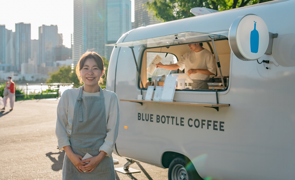 - BLUE BOTTLE COFFEEで働く -  ブルーボトルのバトンを繋ぐ ~コーヒートラックで描く新しい体験とは~