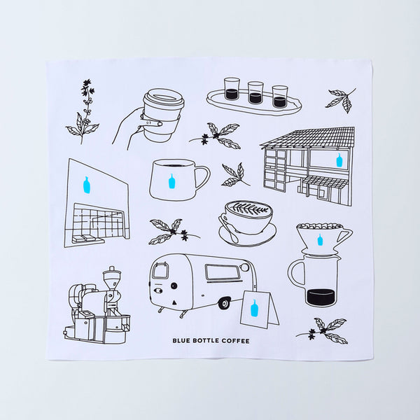 TENUGUI BANDANA ブルーボトルジャパン 10周年リミテッドエディション