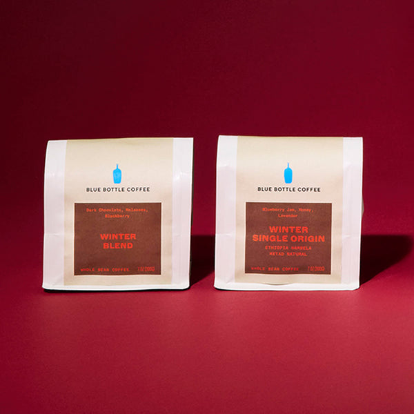 ウィンターコーヒービーンズ セット in ラッピングバッグ