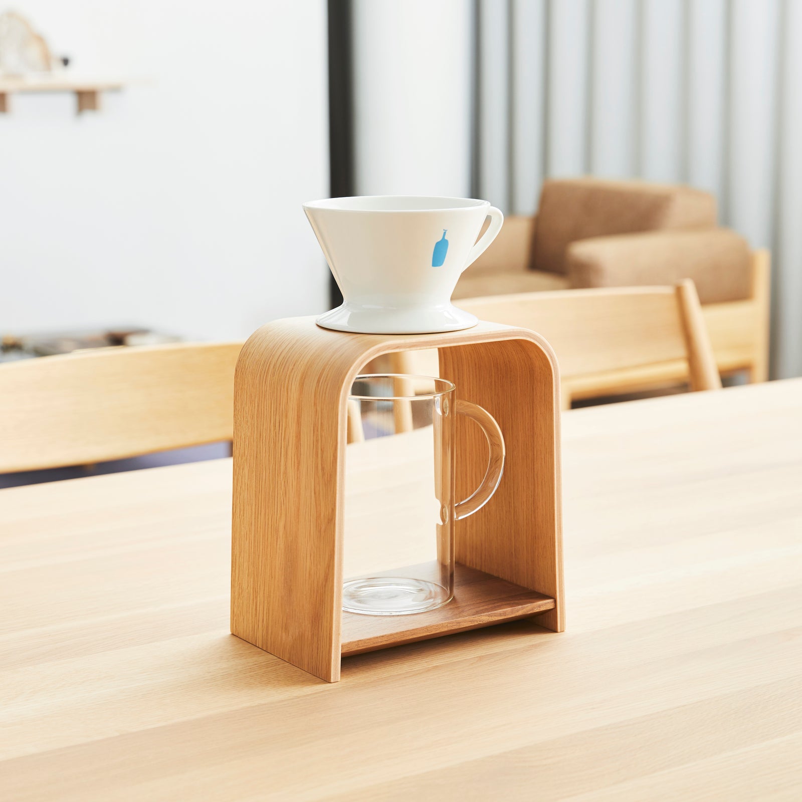 Karimoku x Blue Bottle Coffee Morning Collection ドリッパースタンド｜ブルーボトルコーヒー【公式通販】  – BLUE BOTTLE COFFEE